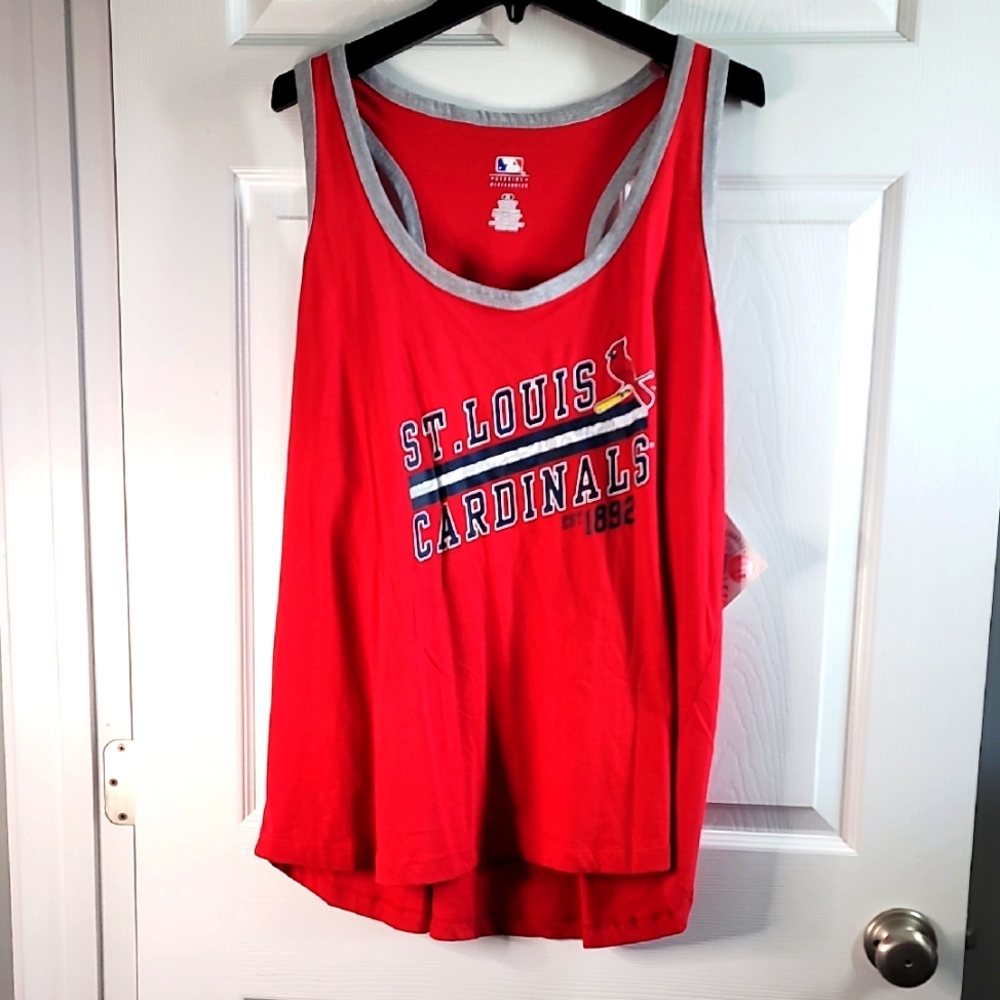 ☆NWT St. Louis Cardinals Red Tank Top